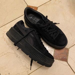 Rihanna Fenty Black Creepers